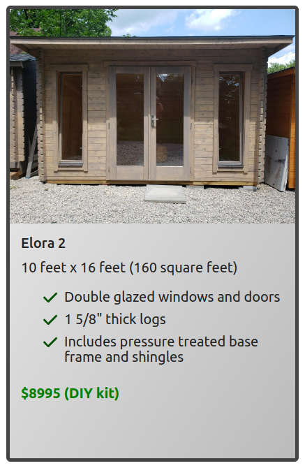 Elora 2 10 feet x 16 feet (160 square feet)