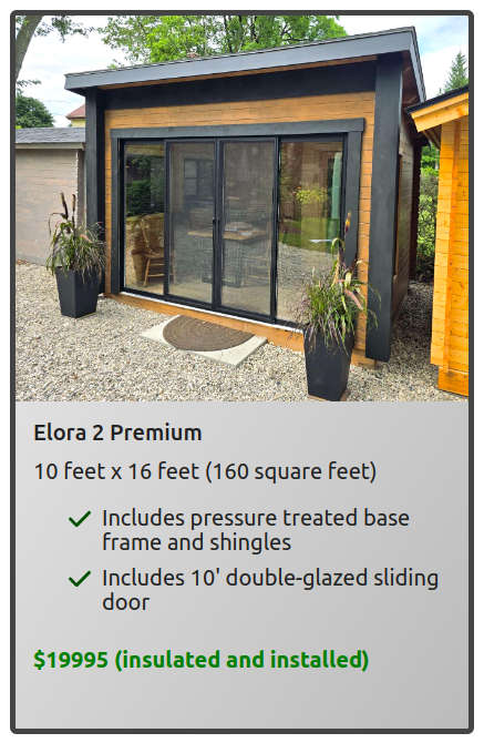 Elora 2 Premium 10 feet x 16 feet (160 square feet)